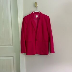 J crew womens linen blazer